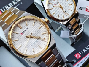 NAVIFORCE Luxury Couple Quartz Watch Set for Men and Women