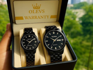 NAVIFORCE Luxury Matching Watch Set for Couples