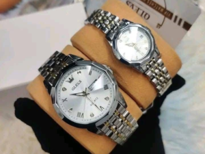 NAVIFORCE Couple Luxury Quartz Watch Set