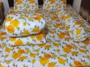 কমফোর্ট লাক্সারি ৫ পিস ফ্লোরাল কমফোর্টার