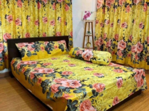 আরামদায়ক ৫ পিস ফুল ডিজাইন কমফোর্টার সেট