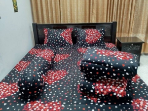 প্রিমিয়াম হোম ডেকর ৫ পিস ফ্লোরাল কমফোর্টার সেট