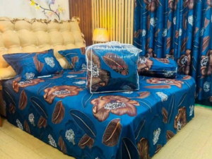 প্রিমিয়াম হোম ডেকর ৫ পিস ফ্লোরাল কমফোর্টার সেট