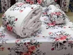 প্রিমিয়াম প্রিন্টেড 5 পিস কমফোর্টার বেডসেট