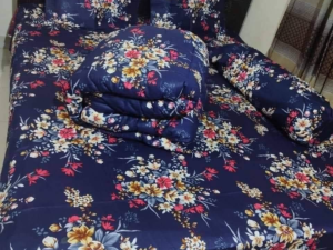 প্রিমিয়াম ফ্লোরাল 5 পিস বেডিং কালেকশন