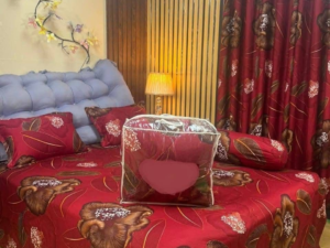 ডিজাইনের এই ৫ পিস প্রিমিয়াম কমফোর্টার সেট