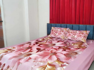 প্রিমিয়াম 3D ফুল ডিজাইন বেড শিট